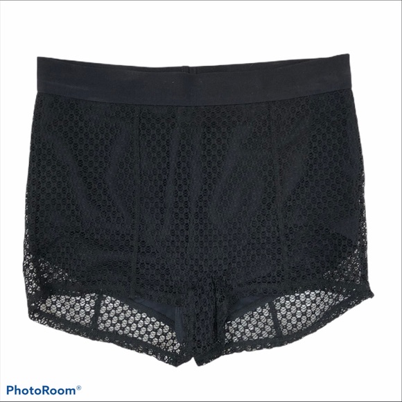 Free People Pants - Free People Movement Black Mesh Shorts Medium